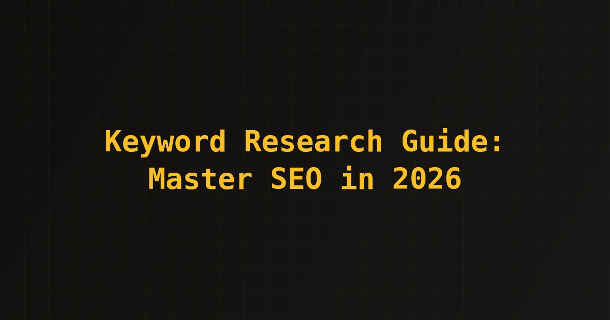 Featured image for Keyword Research Guide: Tools and Techniques